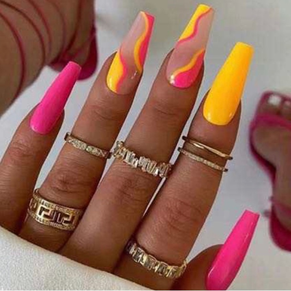 Press On Coffin Nails